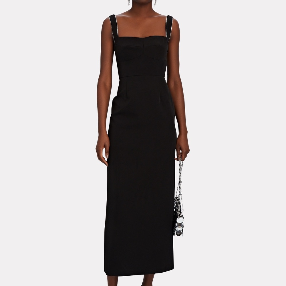 Saloni “Rachel” Crystal detailed dress
